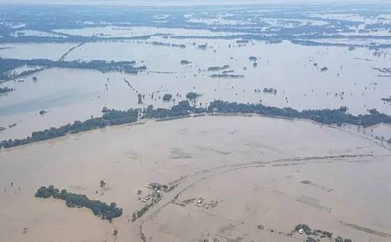 Assam floods: Kiren Rijiju undertakes aerial survey of flood-hit areas
