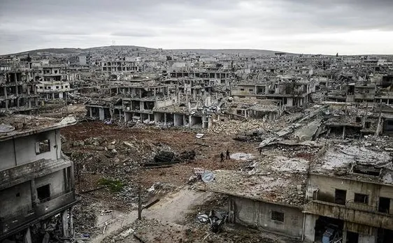 UK based monitor says 331,765 people died in the Syrian conflict , including 99,617 civilians