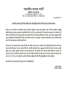 300% hike in Amit Shah's assets: BJP says he inherited Rs 18.85 crore in 2013