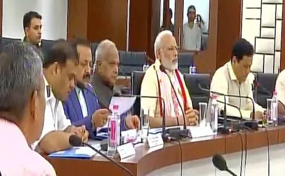  PM Modi reviews Assam floods, chairs high level meeting