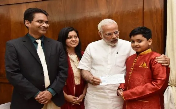 Kuwait NRI student gives prize money of Rs 18000 to PM Modi for donation to Army Welfare Fund 