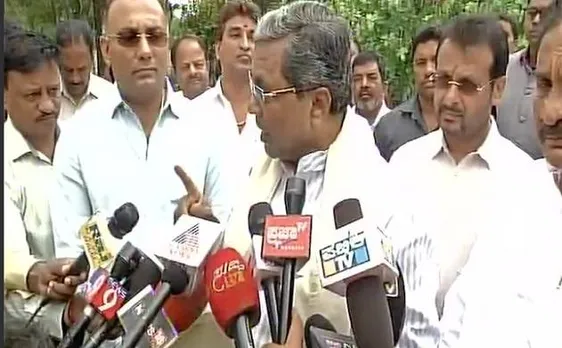Karnataka CM Siddaramaiah terms I-T raids politically motivated; Happy MLAs to return Gujarat soon