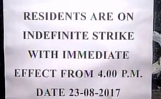 Delhi: Safdarjung Hospital doctors on indefinite strike, claims manhandled by patient; demand for security 