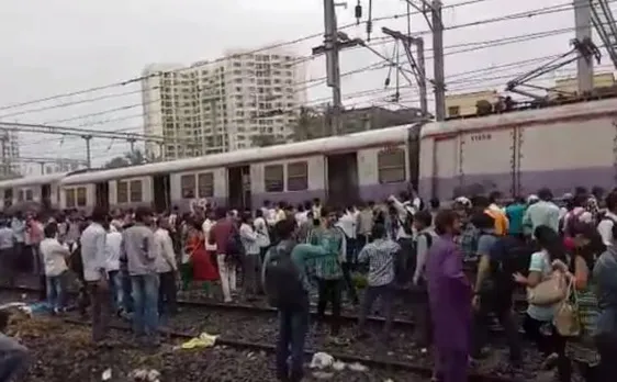 Four coaches of Mumbai local train derail near Mahim station, traffic affected between Wadala-Andheri