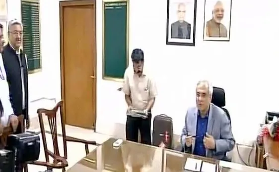 Rajiv Kumar takes charge as NITI Ayog Vice Chairman