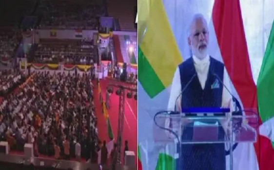 PM Modi at Yangon: Creating India free from poverty, terrorism, corruption and casteism