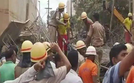 Bhubaneswar flyover collapse kills two, five still trapped under debris; rescue operations on 