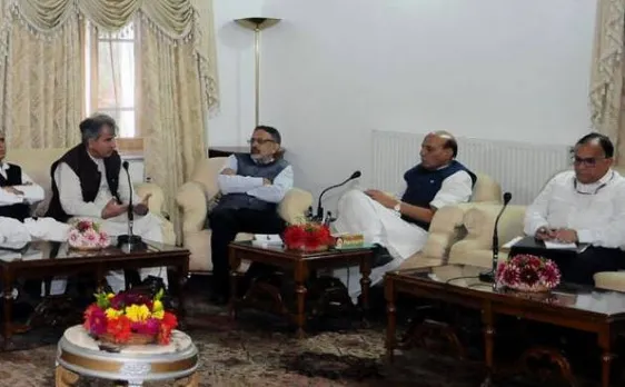 PDP, NC raise concerns with Rajnath over Article 35 A review