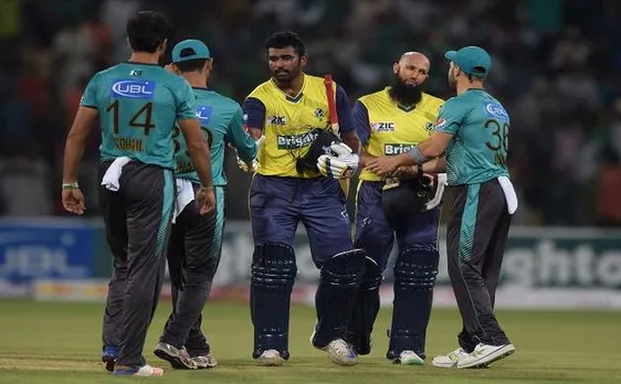 Amla, Perera's whirwind knocks help World XI beat Pakistan by seven wickets, level T20 series  