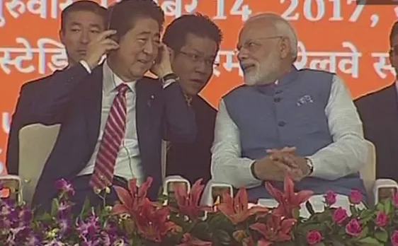 PM Modi, Shinzo Abe lay foundation stone of India's first bullet train, top quotes