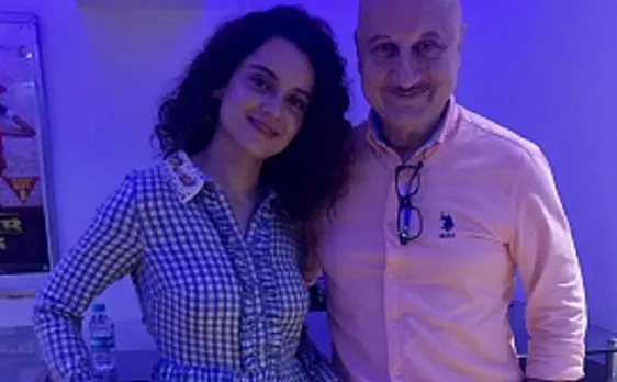 Kangana Ranaut is the finest actress of our times: Anupam Kher after watching 'Simran'
