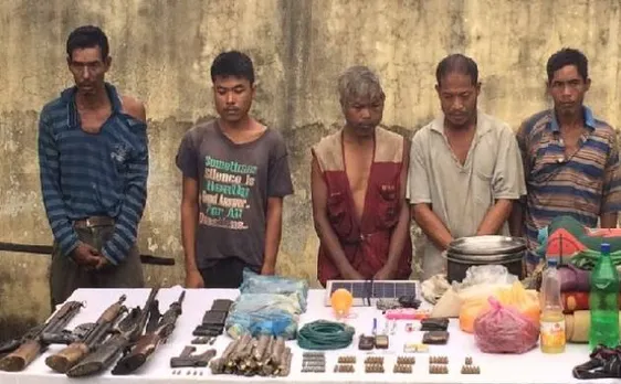 Assam Police and Army nab 5 HNLC ultras, recover arms and explosives