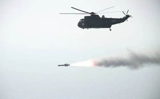 Pakistan Navy successfully test fires anti-ship air to sea level missile