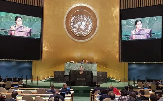 Sushma Swaraj at UNGA: India produced scholars, scientists, Pakistan created terrorists