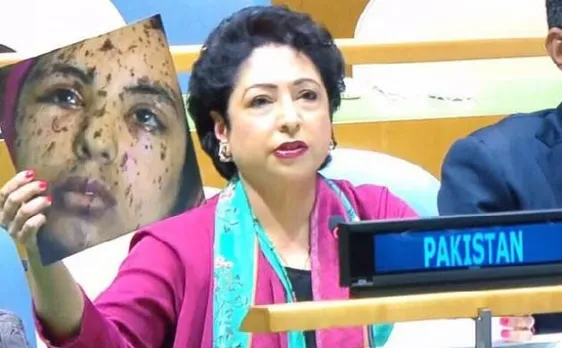 UN Assembly: Pakistan diplomat goofs up, brandishes 2014 Gaza Strip image as one from Kashmir