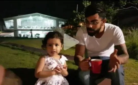 Video: When Virat Kohli strikes up instant camaraderie with Ziva, Sparks plenty of meeww moments