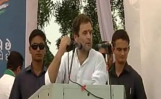 Rahul Gandhi attacks Modi, says PM's Gujarat model has failed
