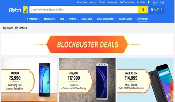 Flipkart's Diwali 2017 Big bonanza for customers: Best time to grab deals on Redmi Note 4, iPhone 8, Samsung Galaxy
