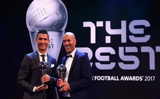 FIFA Football awards 2017 : Cristiano Ronaldo bags  Men's player of the year title ,Zidane declared men's best coach 