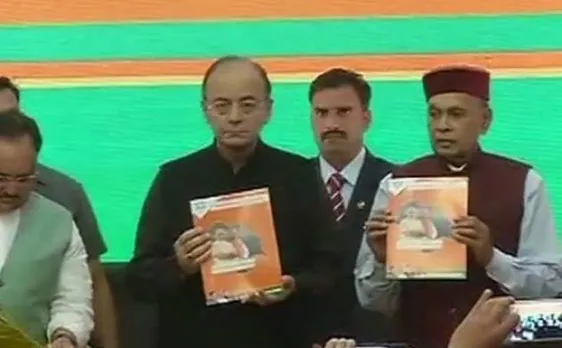 Himachal Pradesh assembly elections 2017: Arun Jaitley releases BJPâ€™s poll manifesto in Shimla