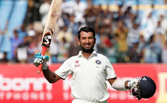 Cheteshwar Pujara breaks Vijay Merchant's record with 12th first class double century; Saurashtra piles massive score of 553/9