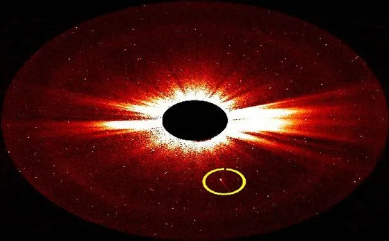 NASA spots comet 96P from two different locations
