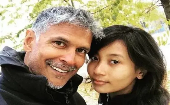 Unfazed by trolls, Milind Soman shares selfie with his young girlfriend Ankita Konwar