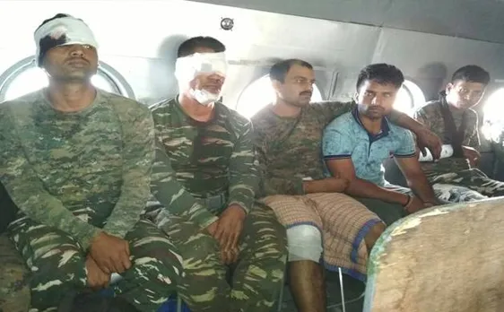 Jharkhand: Four CRPF Jawans injured in IED blast triggered by Maoists