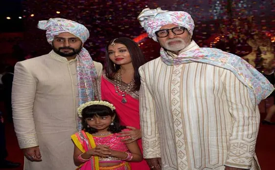 Must see: Amitabh Bachchan, Abhishek, Aishwarya & Aaradhya look ravishing in their latest pics from a wedding function