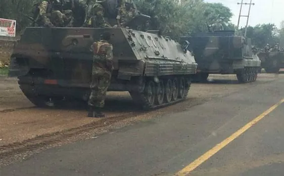 Zimbabwe: People doubt military coup as armoured vehicles ply on roads