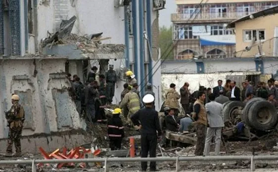 Afghanistan: 7 policemen, 2 civilians killed in suicide attack outside Kabul wedding hall, say officials
