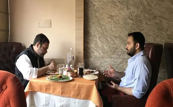 Rahul Gandhi's 'lunch date' with Lalu Yadav's son Tejashwi creates political flutter