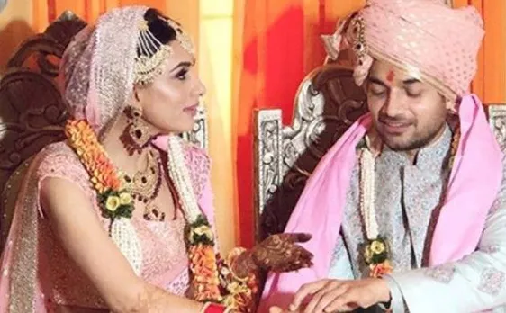 In pics: 'Meri Aashiqui' actors Smriti Khanna-Gautam Gupta tie knot; Dia Mirza attends wedding reception