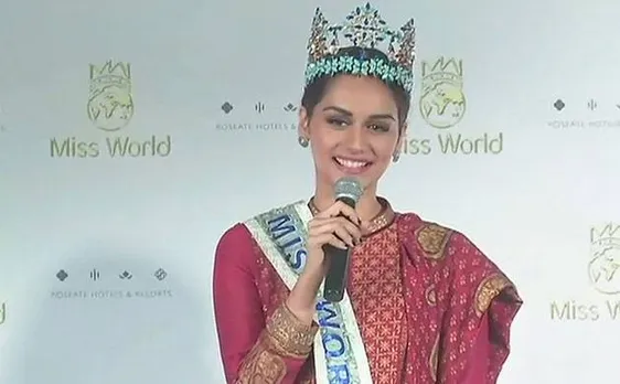 Miss World 2017 Manushi Chhillar in Delhi, talks about Beti Bachao Beti Padhao