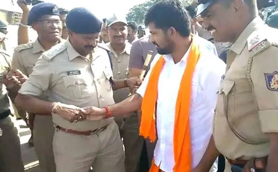 WATCH | BJP MP drives into police barricade, almost mows down policemen on duty in Mysuru