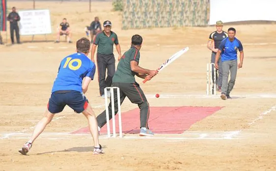 Indian Army beats British Army, with different â€˜weaponsâ€™ though