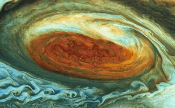 Roots of Jupiter's Great Red Spot 50 to 100 times deeper than Earthâ€™s oceans, reveals Juno