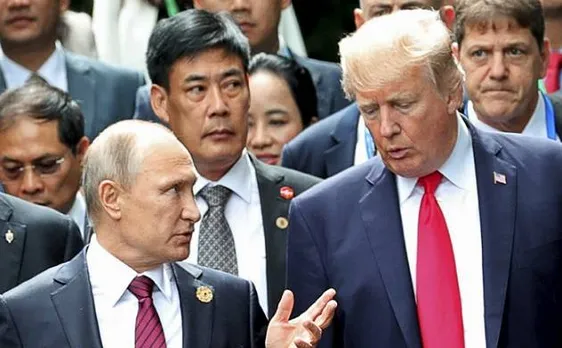 Donald Trump thanks Russian President Vladimir Putin for praising US' economic performance