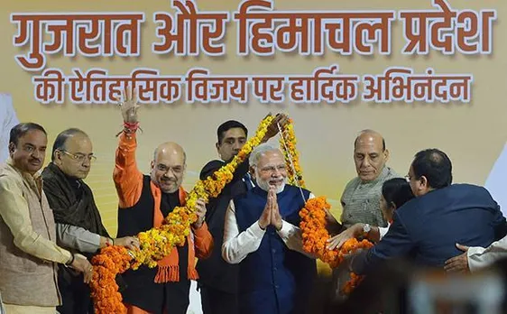 Assembly Election Results 2017: PM Modi wins Gujarat, Himachal Pradesh for BJP