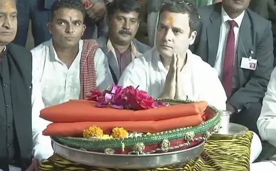 Live | Congress President Rahul Gandhi offers prayers at Gujarat's Somnath temple, to hold review meeting