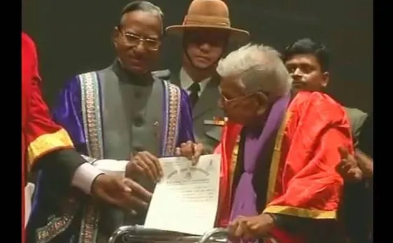Nalanda Open University awards MA degree to 98-year-old man