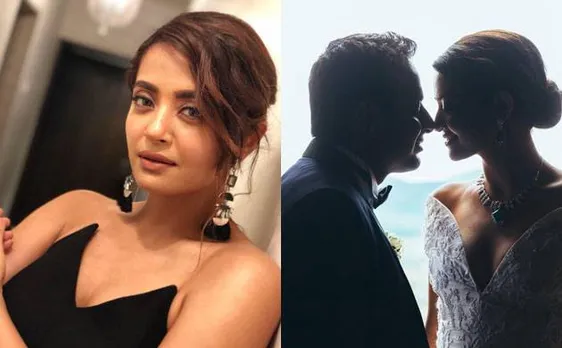 After Anushka Sharma, Surveen Chawal ties knot in a hush-hush ceremony (see pic)