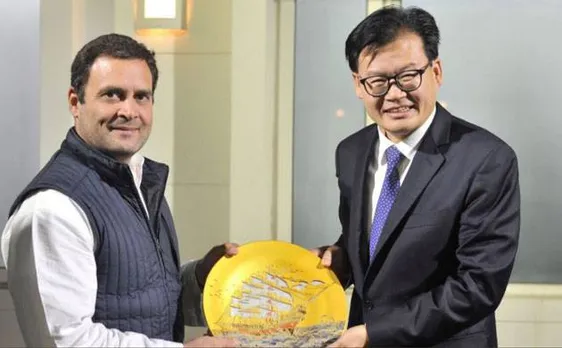 Rahul Gandhi meets delegation of Communist Party of China for a 'meaningful exchange of views'