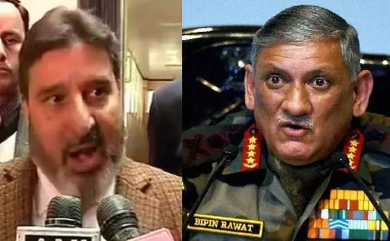 Donâ€™t dare challenge the Army chief, BJP warns J&K minister