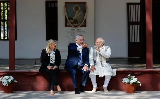 Israeli Prime Minister Benjamin Netanyahu in Gujarat says, Jai Hind, Jai Bharat, Jai Israel