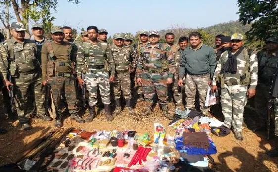Jharkhand: Security forces thwart Maoist attempt to hoist 'black flag' during Republic Day in Saranda, munition recovered