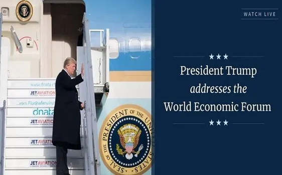 WEF 2018: Donald Trump says America first does not mean America alone