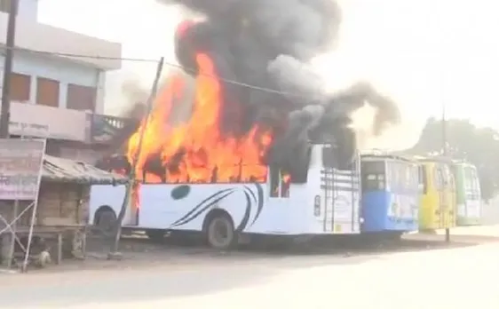Kasganj violence: Groups vandalise shops, buses set on fire; Police arrest 49 people
