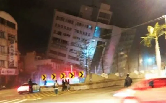 Watch Video | A 6.4-magnitude earthquake hits Taiwan; Hotel, buildings collapse