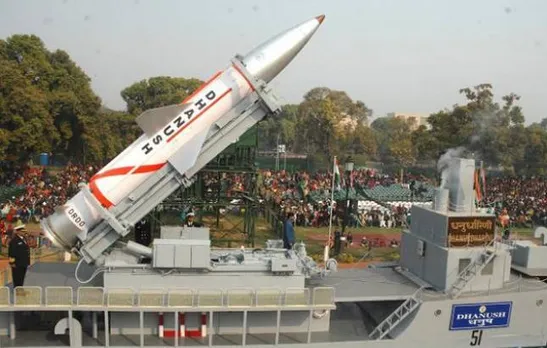 India successfully test fires nuclear-capable 'Dhanush' ballistic missile from Odisha coast